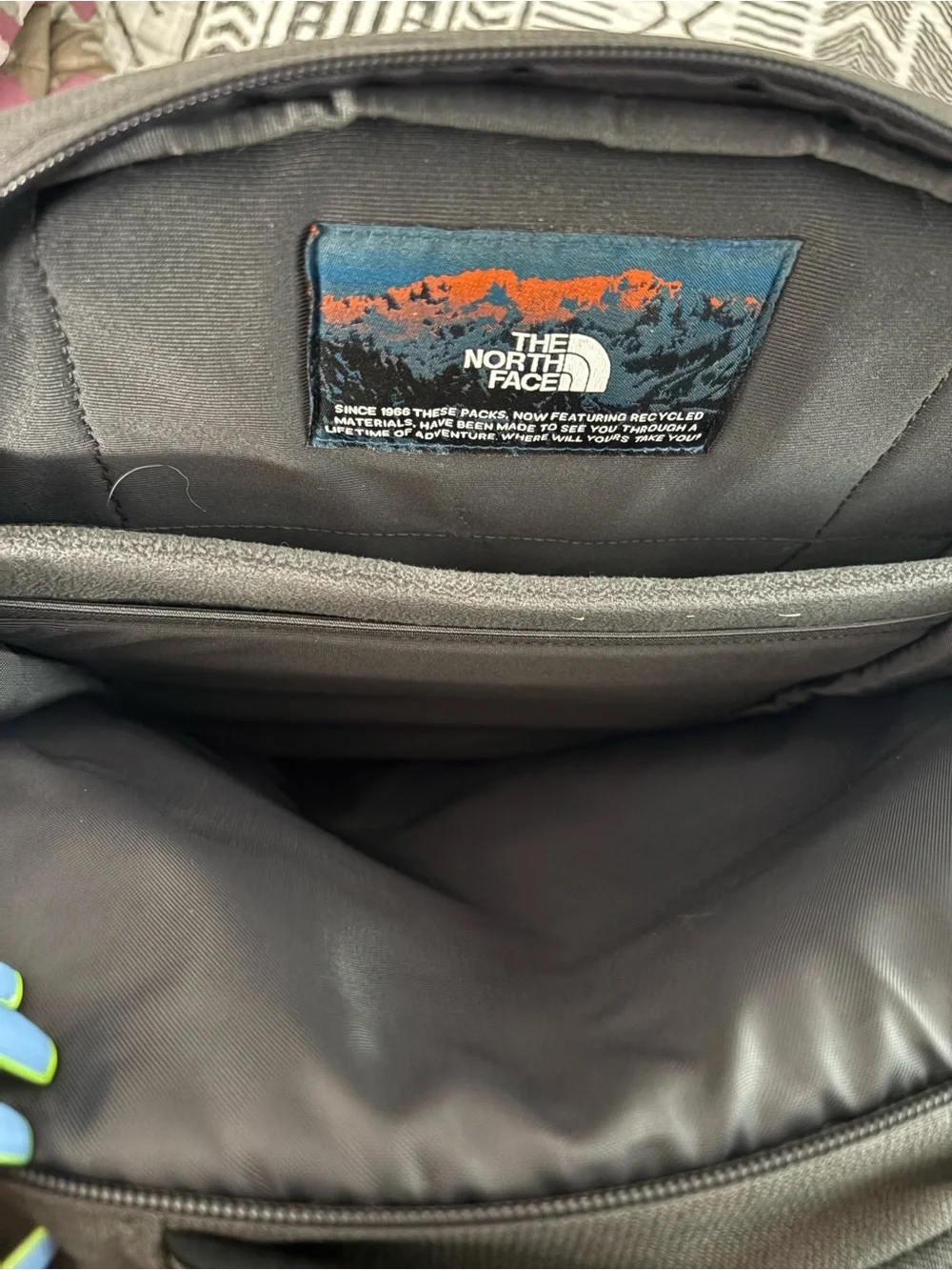 The North Face Men's Black Router Backpack